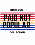 Paid Not Popular T Shirt (White)